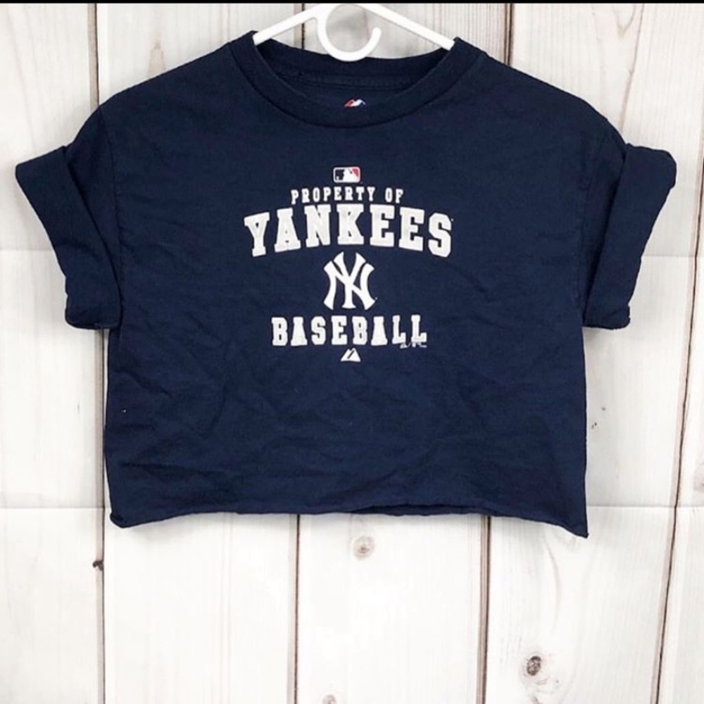 Yankees crop top!💙🤍